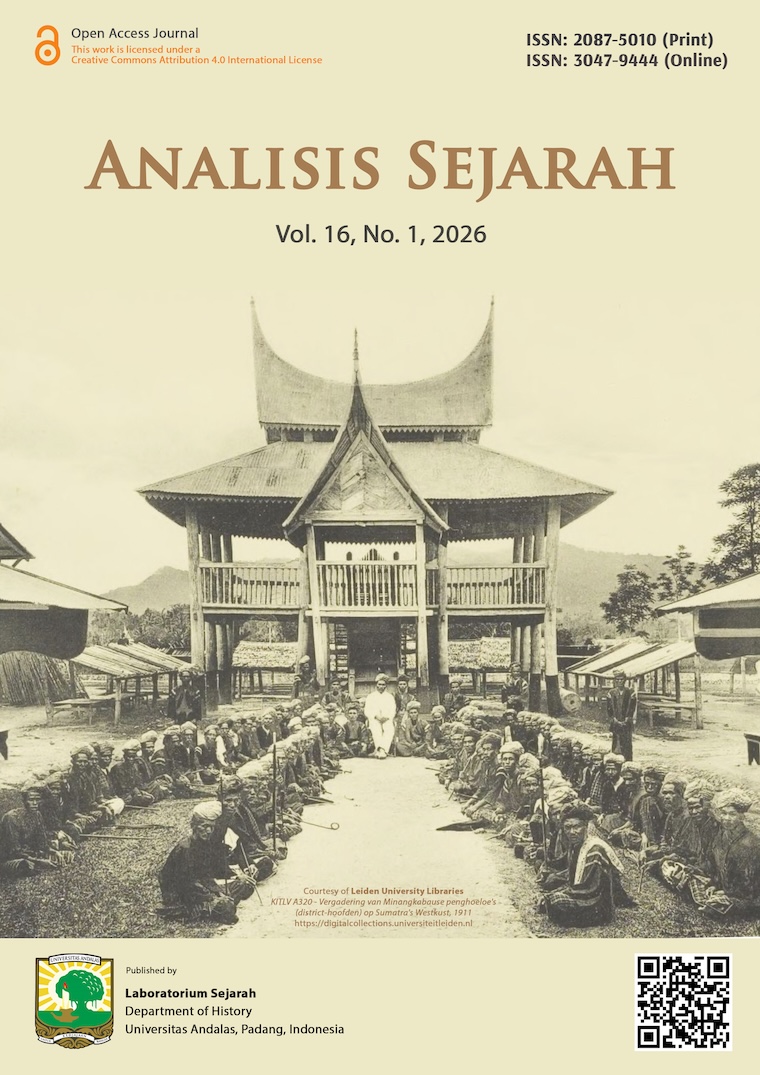 Cover Analisis Sejarah: Mencari Jalan Sejarah